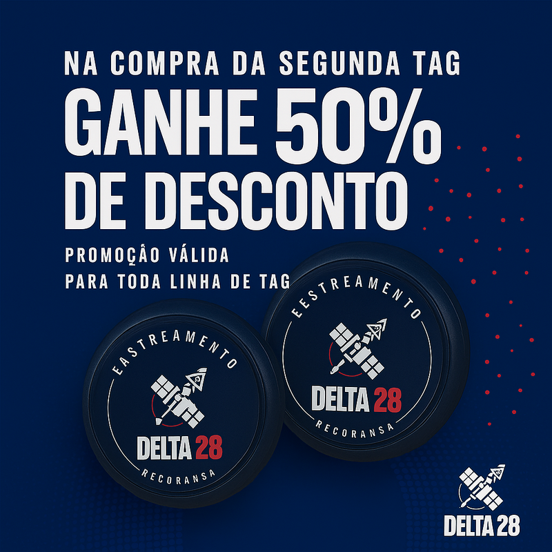 Tag de Rastreamento Híbrido | Delta 28