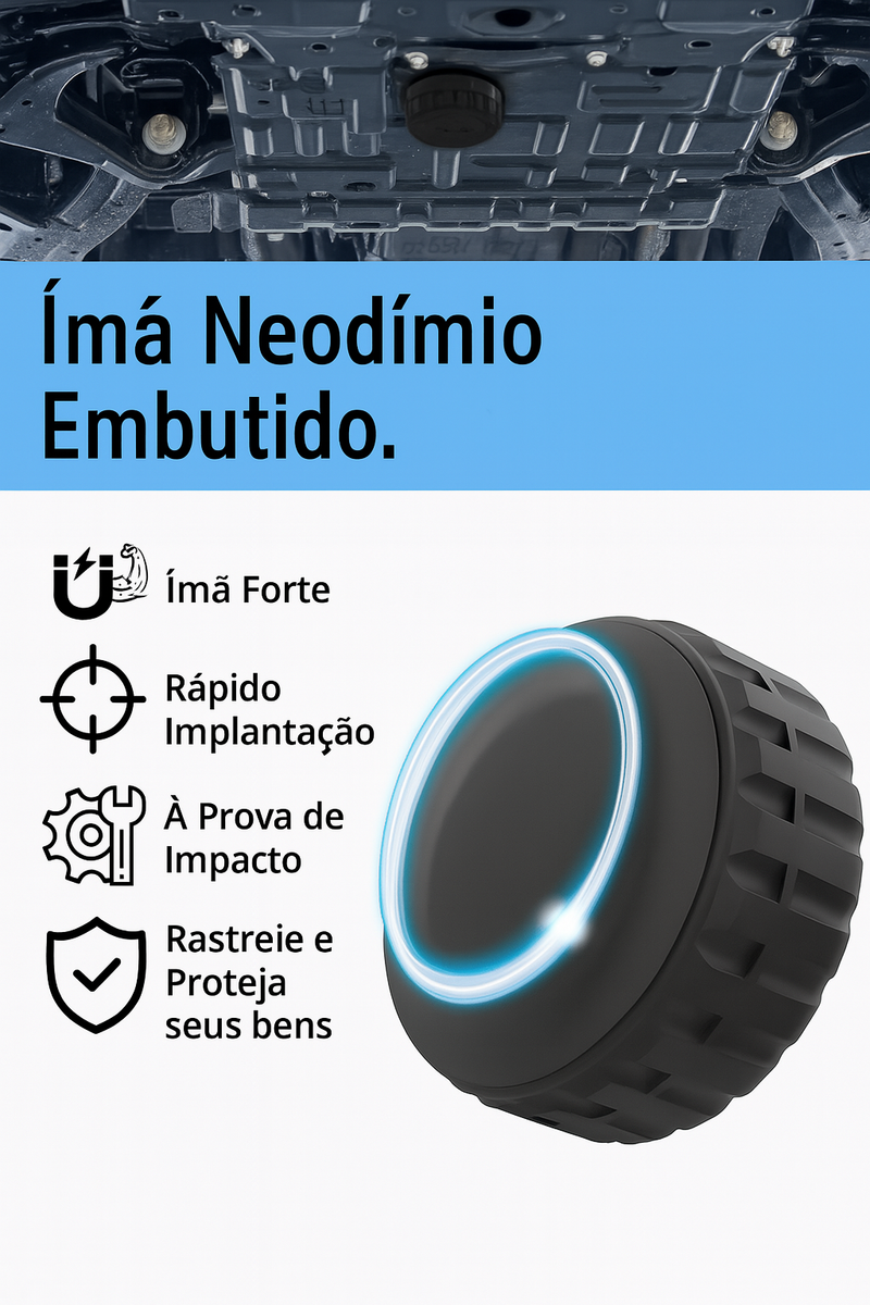 Capa Magnética para AirTag com Imã Ultra Forte | Delta 28